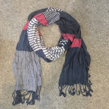 Tudung Viscose Fesyen Stripe
