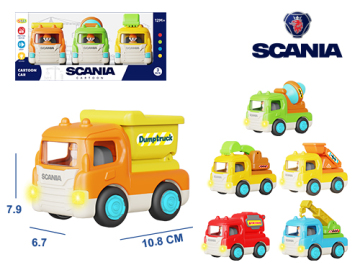 Friction Cartoon Truck Licensed Scania