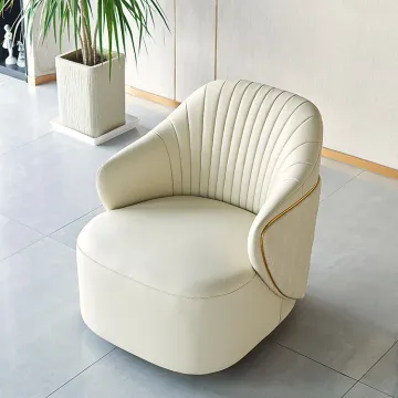 Nordic modern reception single sofa leisure armchair