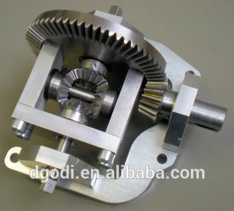 high efficiency small right angle spiral bevel gearbox made in china