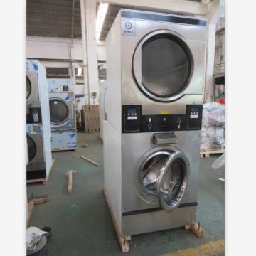 Commercial Laundry Machine: 25KG+25KG Coin Operated Washer Dryer for Africa Market