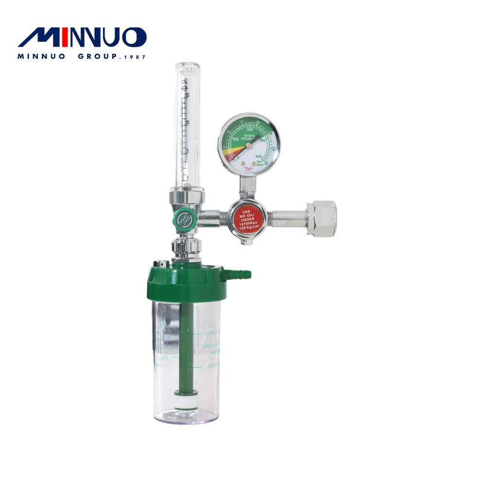 Low cost oxygen regulator gauge