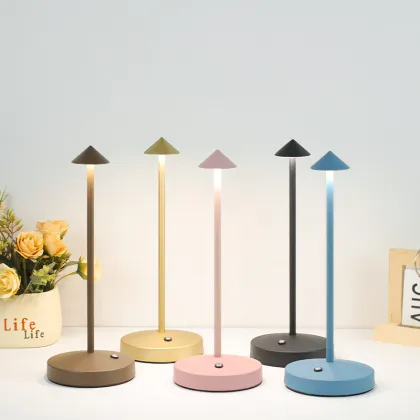 Multifunctional LED Light Hotel Bedside Table Desk Lamp