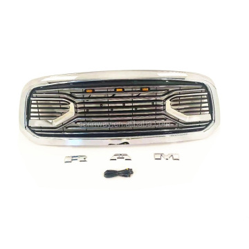 Chrome Front Grille for RAM 1500/2500/3500 Big Horn Laramie 2009-2017 Tungsten Edition