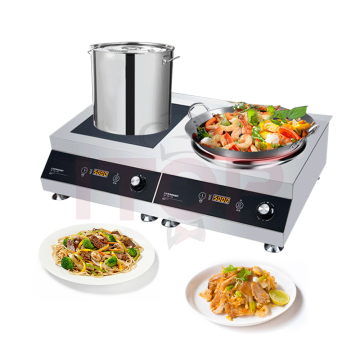 5000W Commercial Induction Cooker Electric Stove for Wok Cooking