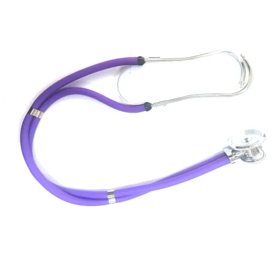 Double-Sided Double Tube Cardiology Stethoscope for Doctors