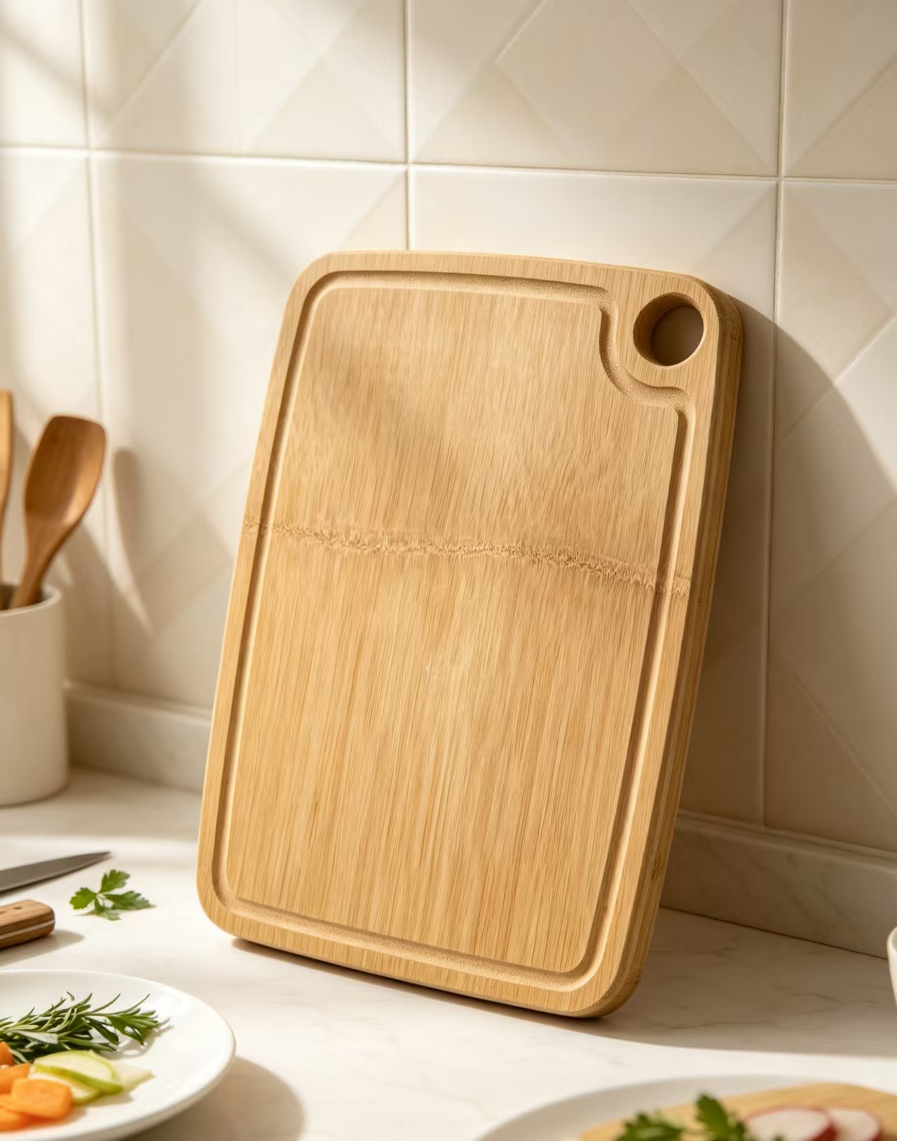 Bamboo Wood Cutting Board Chopping Board