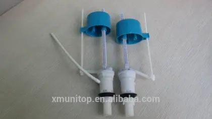 Toilet filling valves for cistern parts bottom entry