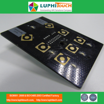 Gold Plating Buttons Pads PTH Connector PCBA