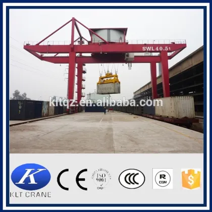 heavy double trolley gantry crane 10 ton