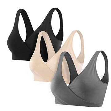 Comfortable Plus Size Maternity Bralette: Full Cup, No Underwire, Perfect for Pregnancy and Nursing