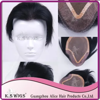 Men's Toupee 100% Indian Hair Premium Grade Hair Extension