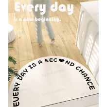 Входной коврик - полукруглые буквы - водонепроницаемые, не скользит