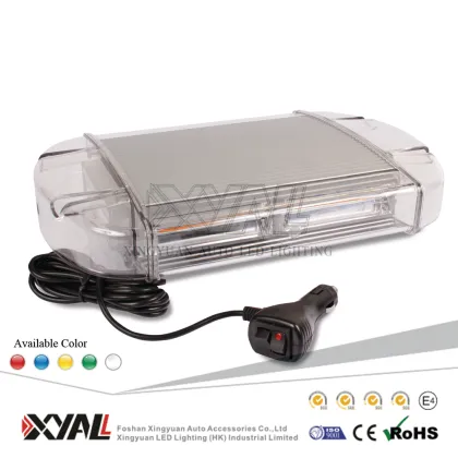 48W Mini Light Bar COB Police Warning light bar Flashing beacon light bar