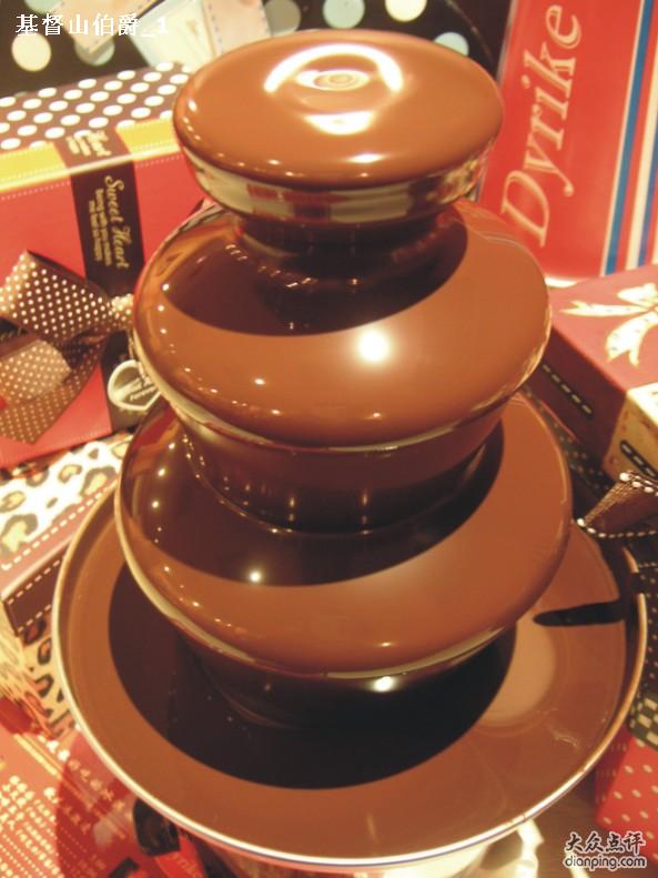 نافورة الشوكولاته التجارية آلة صانع