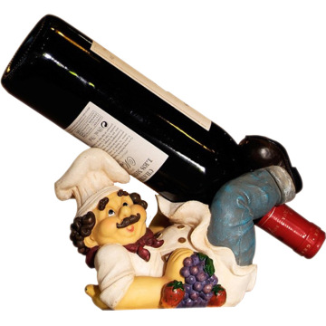 European Fairy Tale Characters Resin Figurine Wine Bottle Rack