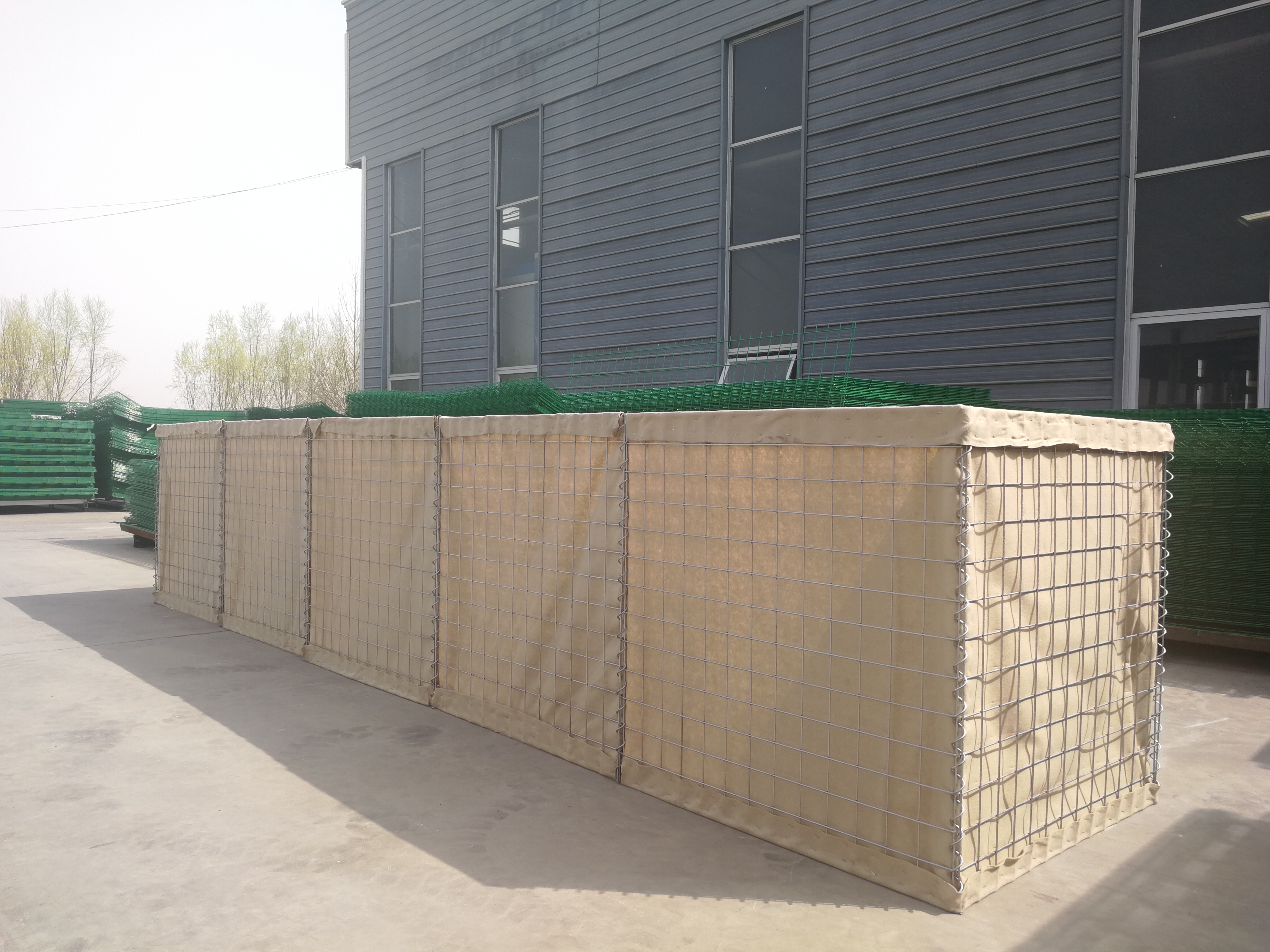 For Military Sand Wall Defensive Bastion Hesco Barriers