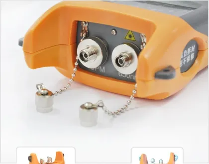 Fiber Optic Tester: Optical Power Meter + VFL + RJ45 Network Tester