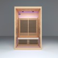 Salão de Sauna Infraversa de Hemlock Canadense Indoor