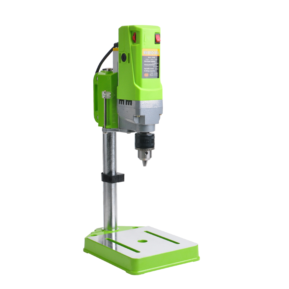 MINIQ BG-5156E Bench Drill Stand 220V 710W Electric Bench Drilling Machine Drill Chuck 1-13mm HT2600 For DIY Wood Metal Electric