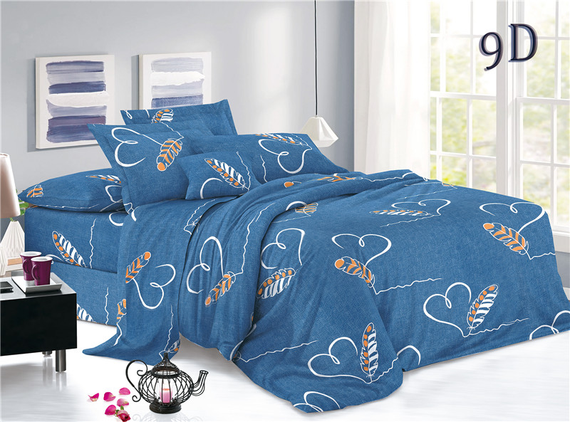 Plain Printed Polyester Bed Sheets