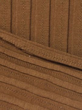 knitted cotton spandex tranfer stitch Rib fabric