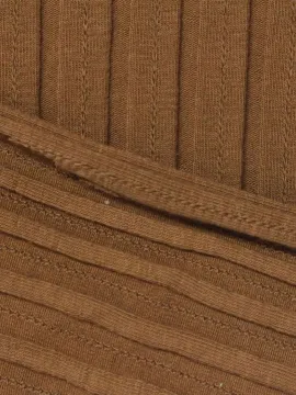 knitted cotton spandex tranfer stitch Rib fabric
