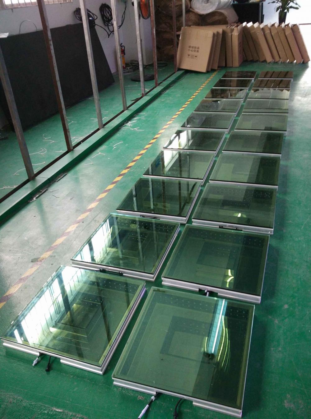 stage led dance floor mirror light 2