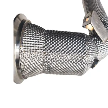 Stainless Steel 304 Straight Pipe for Porsche Cayenne 958 2.9/3.0T Downpipe System Exhaust