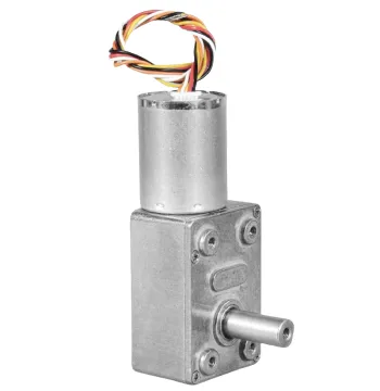 24V DC 40RPM High Torque Brushless Gear Motor with Worm Gearbox