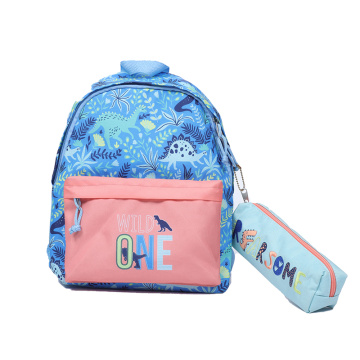 Anpassade mönster Vattentäta barn ryggsäck Fashion Boy Girl Student Kids Cartoon School Daypack Ryggsäck