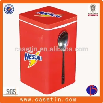 yellow tea canister , square tea tin canisters , tea canister