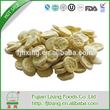 2015 OU certificated dried fruit of freeze dried banana sliced organic food