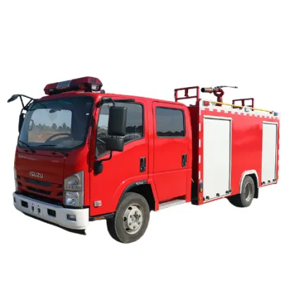 Isuzu 4CBM Foam Fire Truck