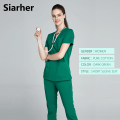 women short green