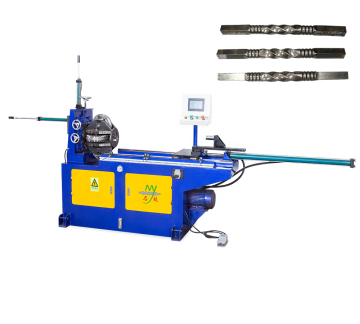 Wrought Iron Handrail Machine: Pipe End Forming and Square Machine