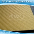 Hohe Polymer 3D Carbon-Faser Auto Wrap-PVC-Folie