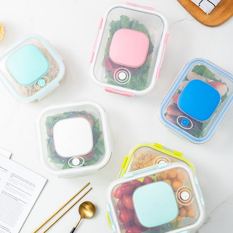 Glass Lunch Box with Divider