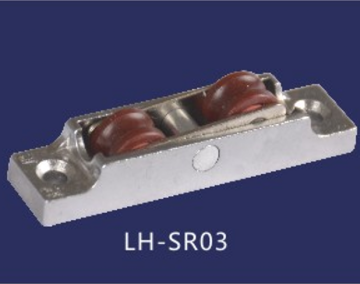 Zinc frame ,Nylon Groove Double window roller