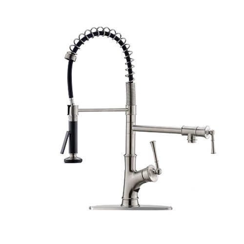 Kualiti Hight SUS304 Pulldown Faucet Steel Stainless