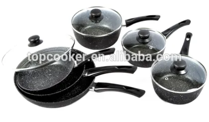 aluminum stone chef cookware sets
