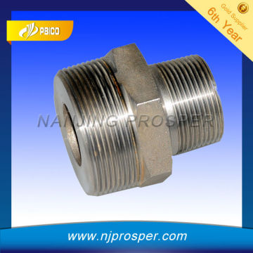 DIN 2990 threaded hexagonal nipple