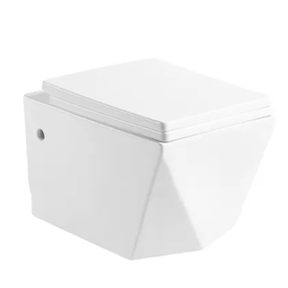 Modern European Design Ceramic White Hotel Room Toilet