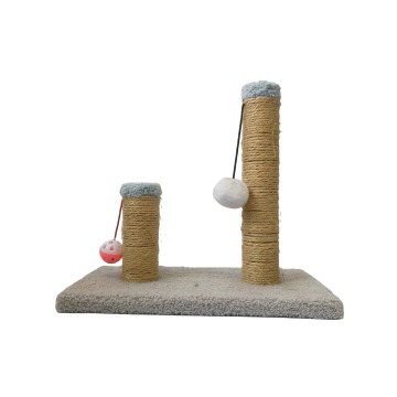 Grinding Claw Cat Tree: The Ultimate Indoor Cat Climbing Frame and Scratching Post with Hanging Ball Toy