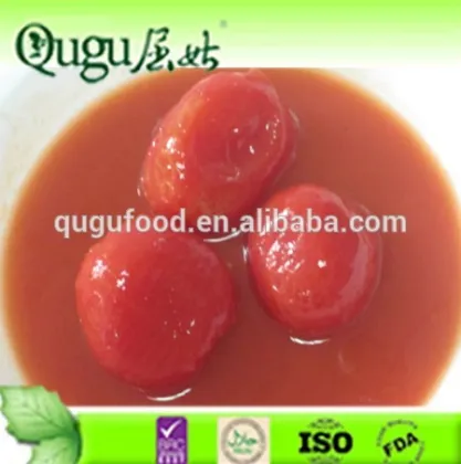 wholesale canned whole peeled tomato in nature juice
