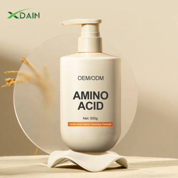 Custom Logo Nourishing Face Cleanser for Sensitive Skin - Makeup Removing Facial Wash with Amino Acid and Niacinamide Whitening Formula