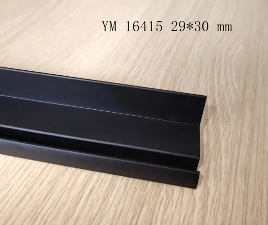 Black oxide Aluminum solar panel frame 29*30