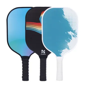 Professional Customizable Glass & Carbon Fiber USAPA Approved Pickleball Paddle for High-End Logo Printing