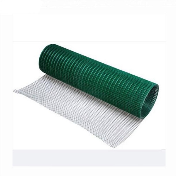 Green PVC revêtu de maille en fil métallique enduit pour le maillage des routes