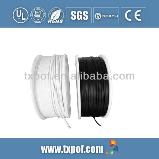 Duplex zipcord optical fiber cable for network
